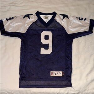 Reebok NFL Vintage Navy and White Football Jersey #9 ROMO